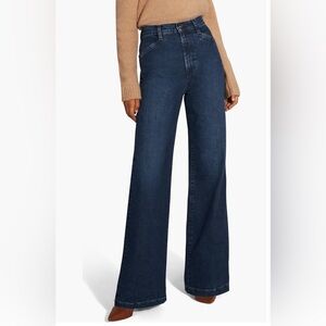 Favorite Daughter Mischa Super High Waist Wide Leg Jeans